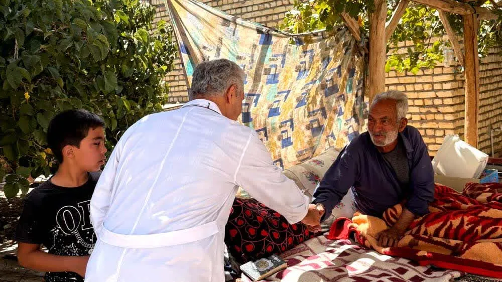 ارائه خدمات جهادی رایگان سلامت به بیش از ۳۰۰ نفر در کاشان