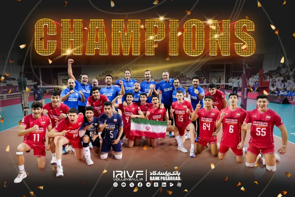 والیبال ایران بر بام جهان/ شاهکار شاگردان صادقیانی تکمیل شد