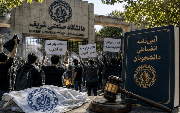 پاسخ رئیس دانشگاه شریف به معترضان احکام انضباطی دانشجویان متخلف
