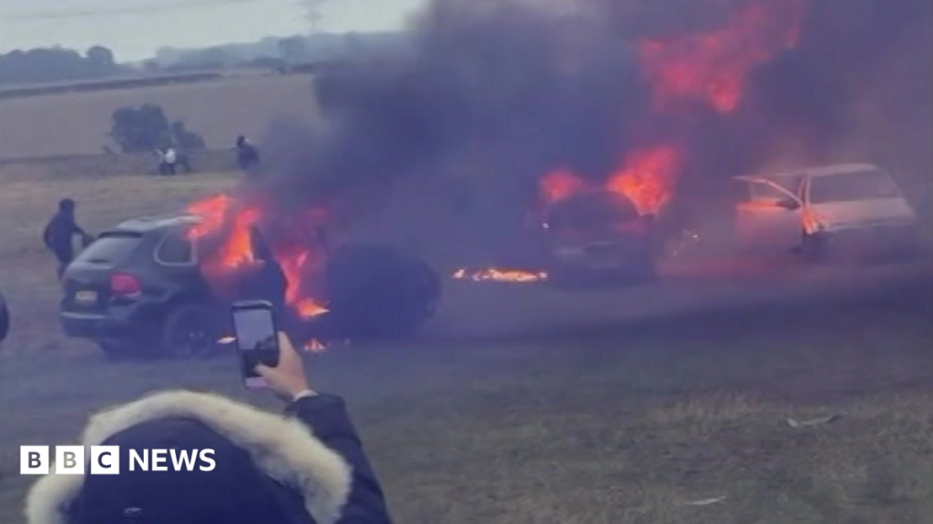 Disorder at balloon release for man who died in A66 car crash 'put lives at risk', MP says