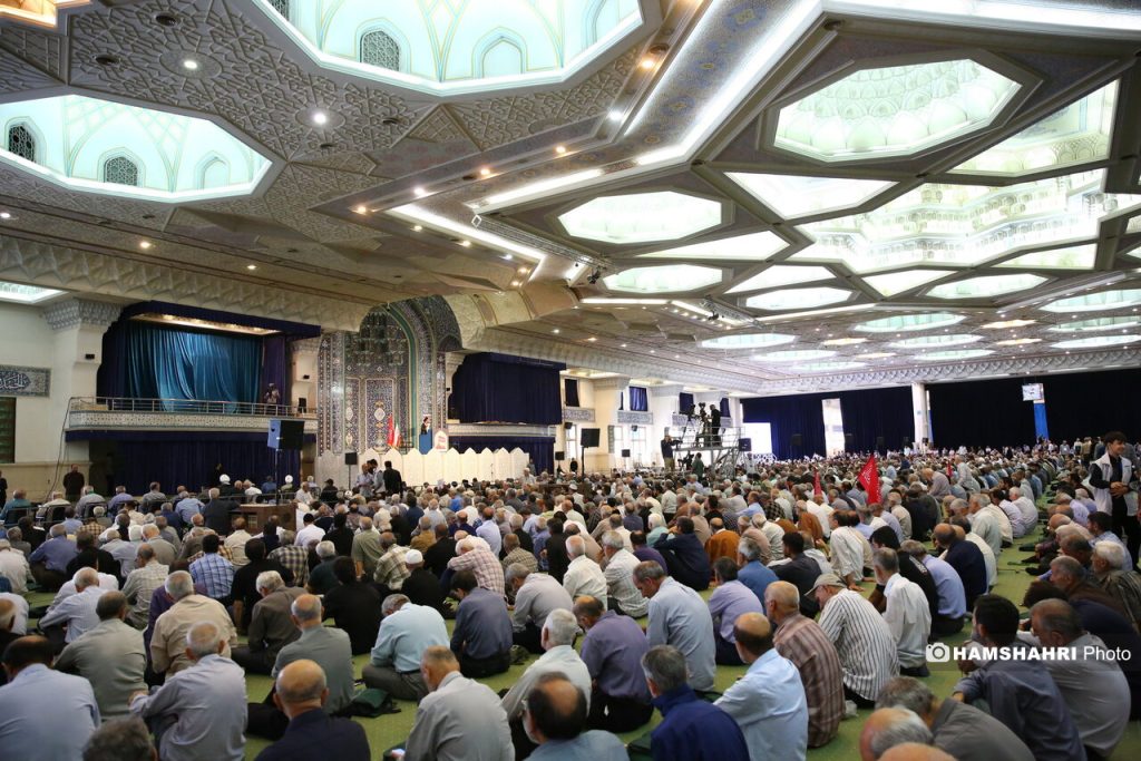 نماز جمعه تهران به امامت حجت‌الاسلام و المسلمین سید احمد خاتمی