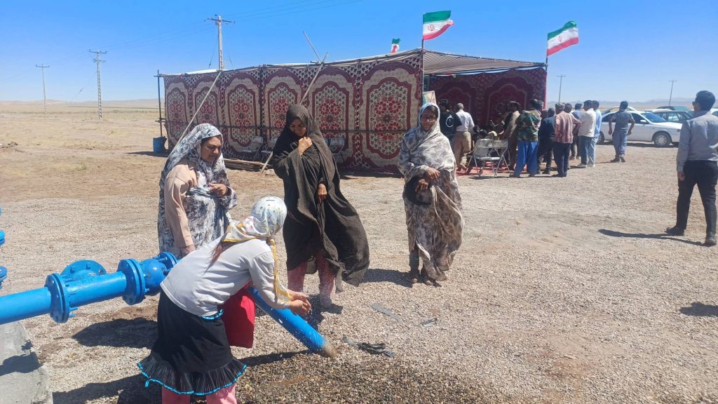 رفع تنش آبی در سه روستای بخش بلهرات میان جلگه