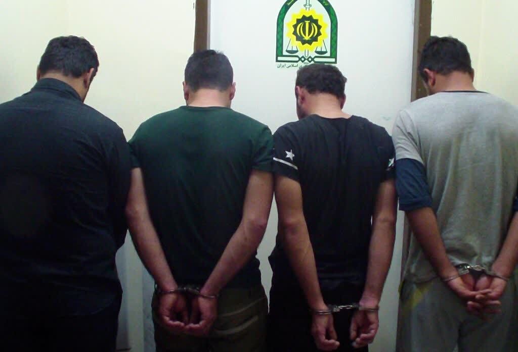 دستگیری باند ۶ نفره سارقان مسلح طلاجات در چالوس