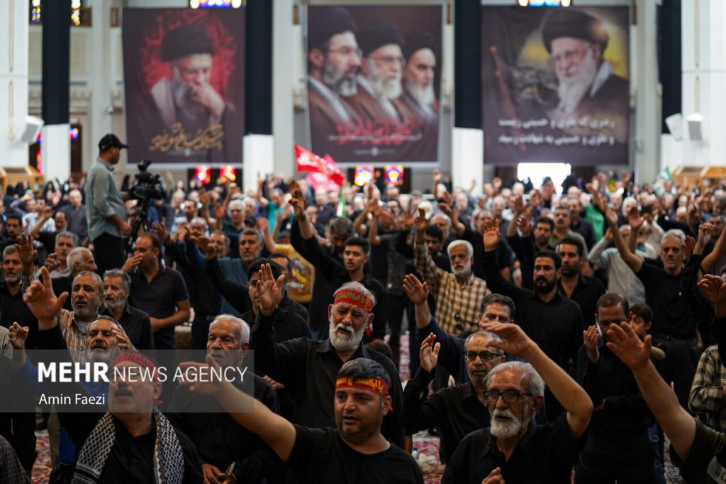 شور عزاداری ایرانشهری ها در روز شهادت امام رضا(ع)