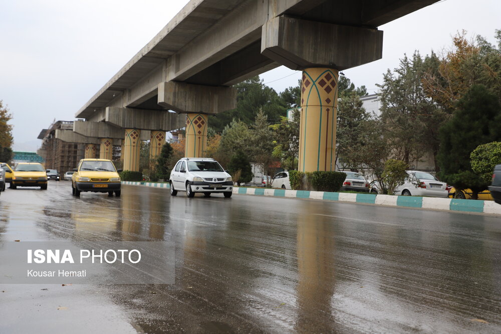 آسمان شمال و جنوب زیر رگبار باران/ اهواز همچنان داغ‌ترین مرکز استان