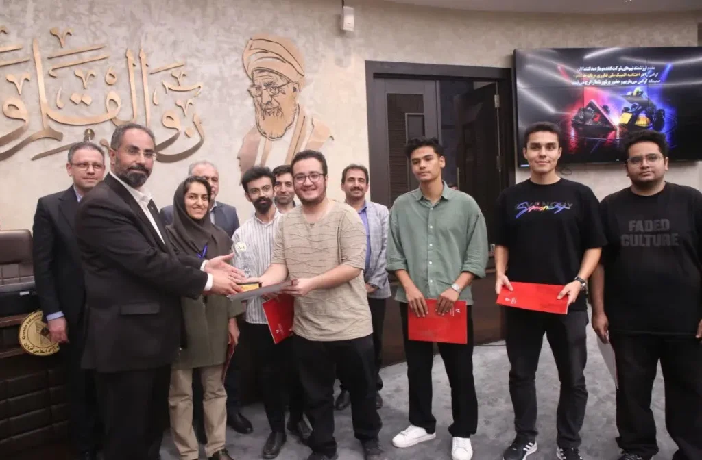 قهرمانی تیم MRL دانشگاه آزاد اسلامی قزوین در المپیک ملی فناوری " ربات جنگجو "