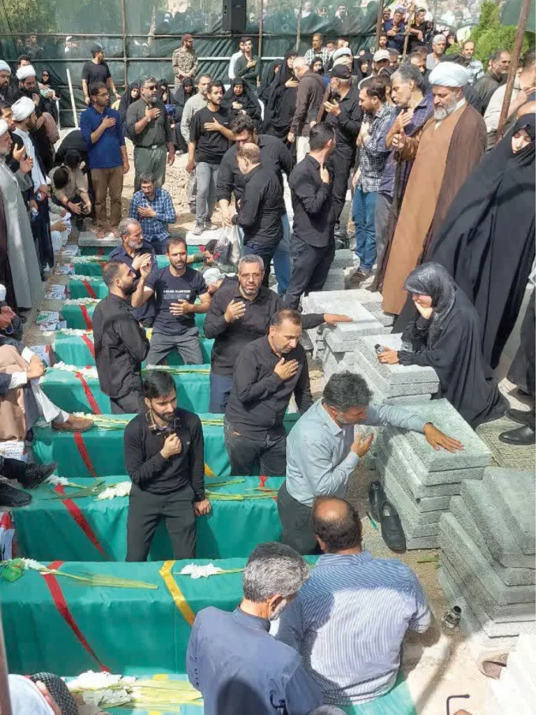 شهدایی که از پی هم می‌روند