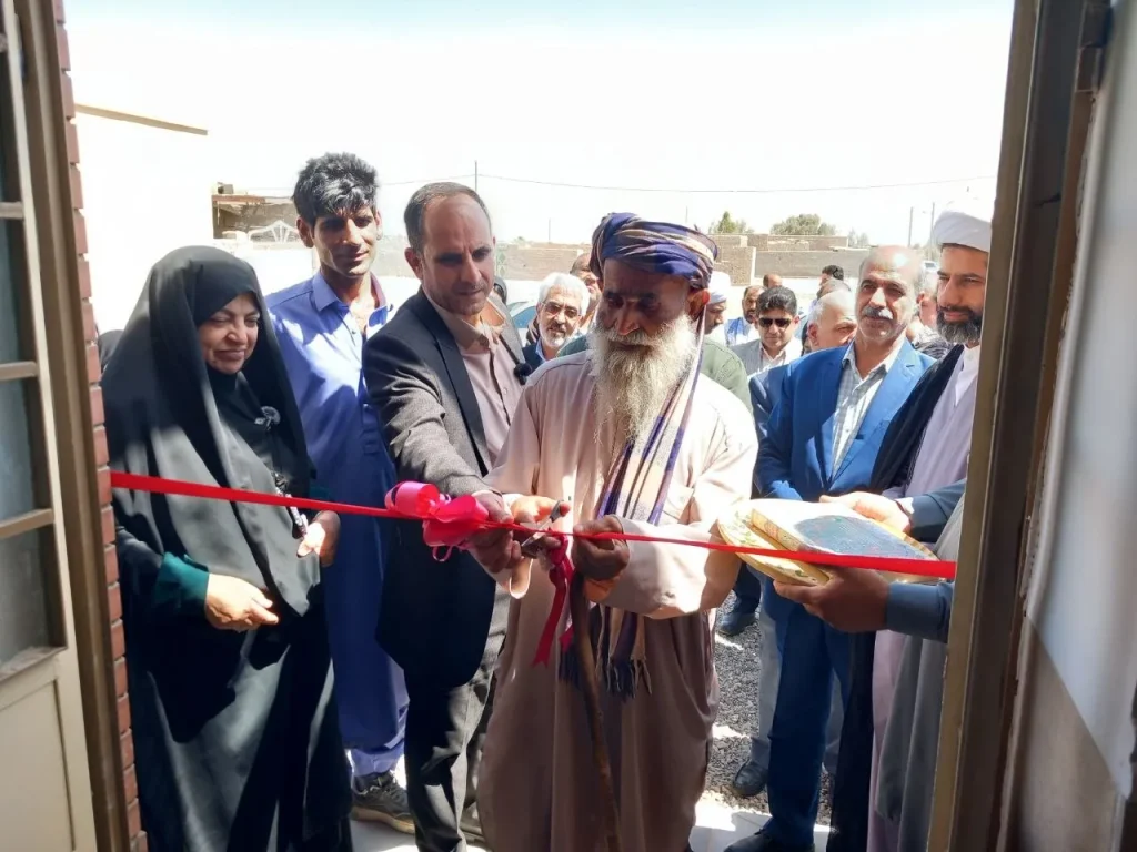 خانه بهداشت روستای میم‌خان هیرمند افتتاح شد