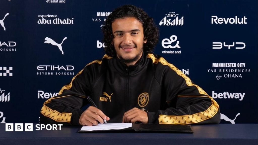 Man City complete £86m Bouaddi signing from Lille