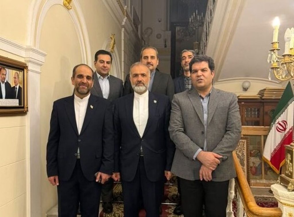 دیپلمات ایرانی به مسکو سفر کرد