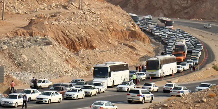 آخرین وضعیت جاده‌های شمال امروز ۸ شهریور؛ ترافیک سنگین در چالوس