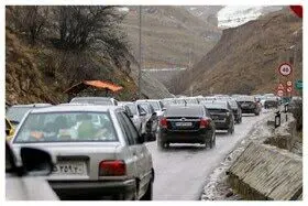 ترافیک سنگین در محورهای شمالی منتهی به تهران؛ ممنوعیت تردد در مسیر جنوب به شمال