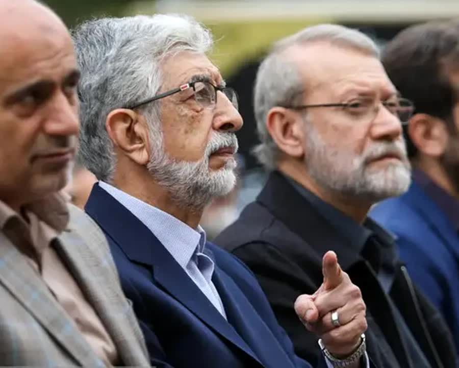 روایت حداد عادل از مدیریت شهید لاریجانی در روزهای بعد از شهادت رهبر انقلاب/ یک زمانی برخی در طول عمرشان یکی دوتا تصمیم می‌گیرند که به اندازه همه عمر یک افراد دیگر کارساز است