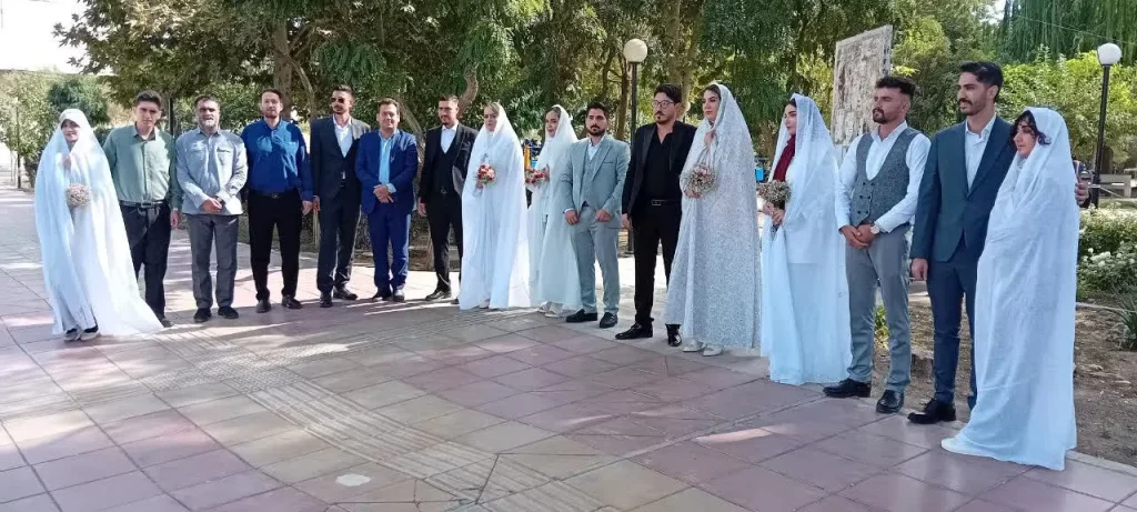 ۱۱ زوج جوان فردیسی با حمایت خیرین راهی خانه بخت شدند