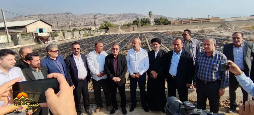 بازدید وزیر تعاون، کار و رفاه اجتماعی از نهالستان‌ منابع طبیعی چرام