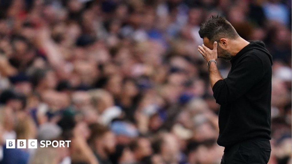 £300m spent, bottom of the table... but Spurs boss De Zerbi 'not angry'