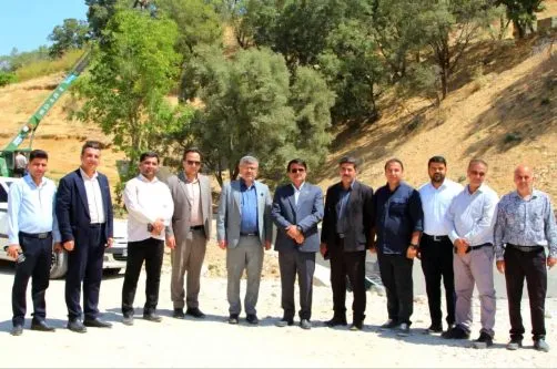 بازدید دادستان و شهردار از طرح‌های بزرگ شهرداری