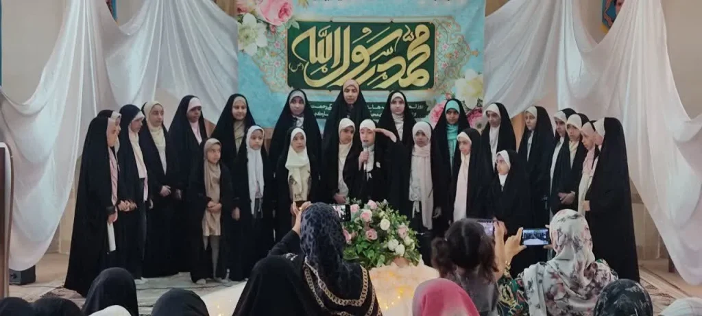 جشن بزرگ میلاد پیامبر اعظم و هفته وحدت در مدرسه علمیه الزهرا تسوج برگزار شد