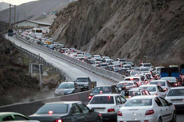 ترافیک سنگین در محور کندوان / مسیر شمال به جنوب از ساعت ۱۷ بسته می‌شود