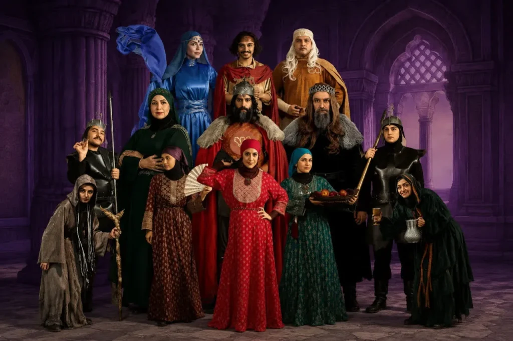 نمایش «گیسو کمند» به روی صحنه می‌رود