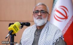 سردار نقدی: گفتمان انقلاب اسلامی و تمدن اسلامی نیز در جهان گسترش یافته است/ راه‌حل مشکلات کشور فقط رفع تحریم نیست