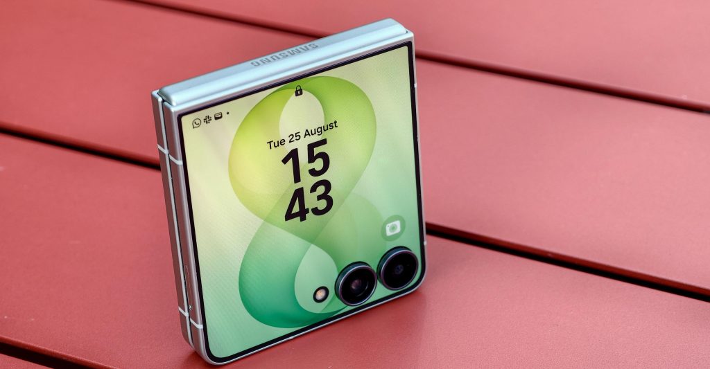The Galaxy Z Flip 8 is at its best when there’s friction