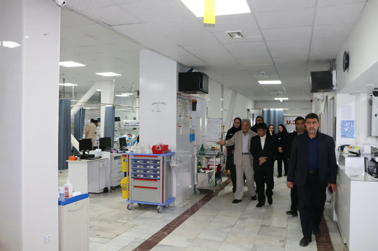 بازدید فرماندار مشهد از بیمارستان ۲۲ بهمن دانشگاه آزاد اسلامی