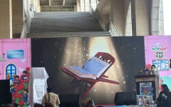 آغاز به کار دوازدهمین نمایشگاه «ایران‌نوشت» با یاد شهدای دانش‌آموز میناب