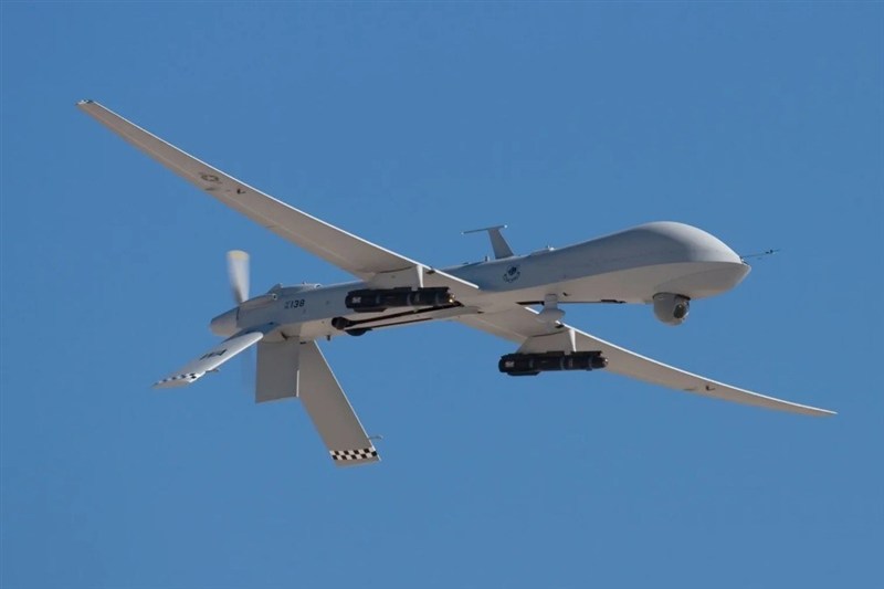 پهپاد جاسوسی آمریکایی MQ-1 در دهانه تنگه هرمز ساقط شد