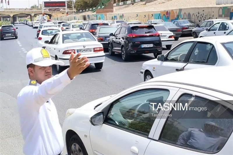 ترافیک سنگین در جاده چالوس و آزادراه تهران ـ شمال