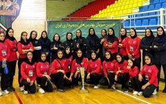 نایب‌قهرمانی دختران جوان کرمان در رقابت‌های کشوری