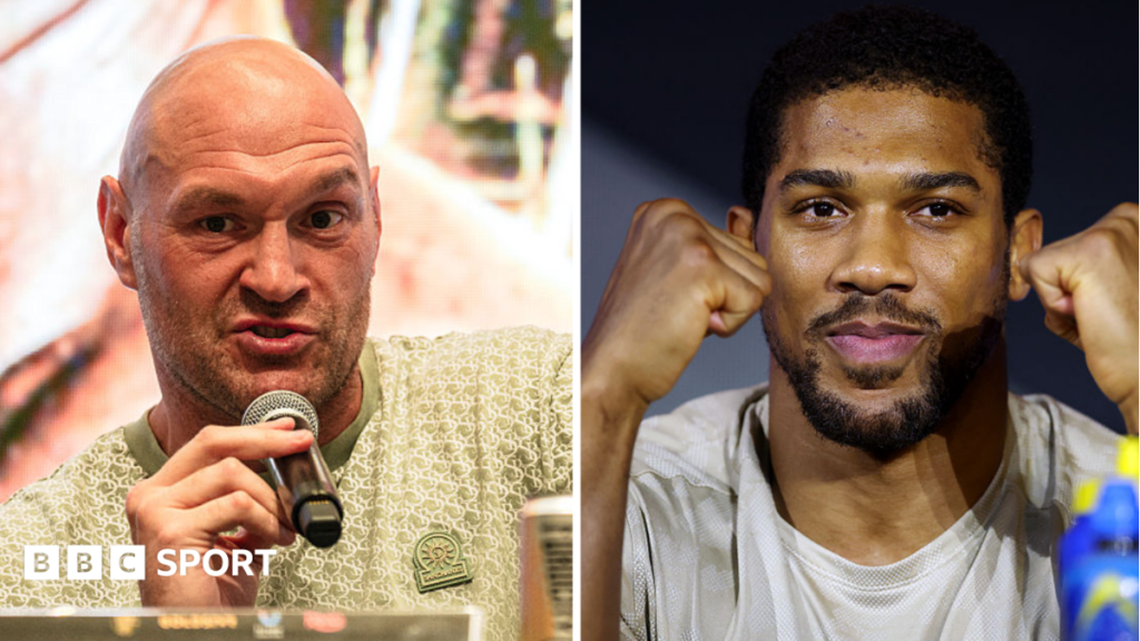 Fury calls Joshua a 'coward' as wait for announcement continues