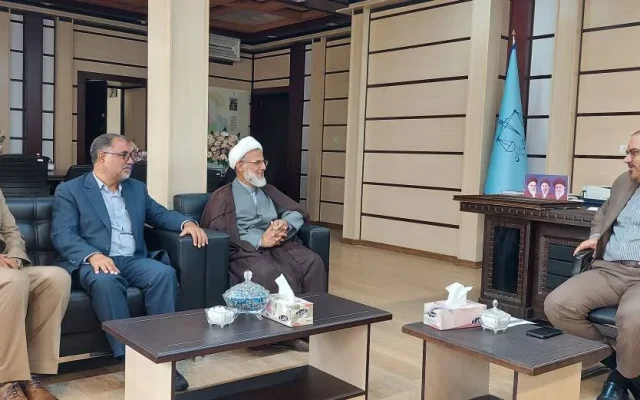 دیدار رئیس کل دادگستری زنجان با نماینده مردم در مجلس خبرگان رهبری