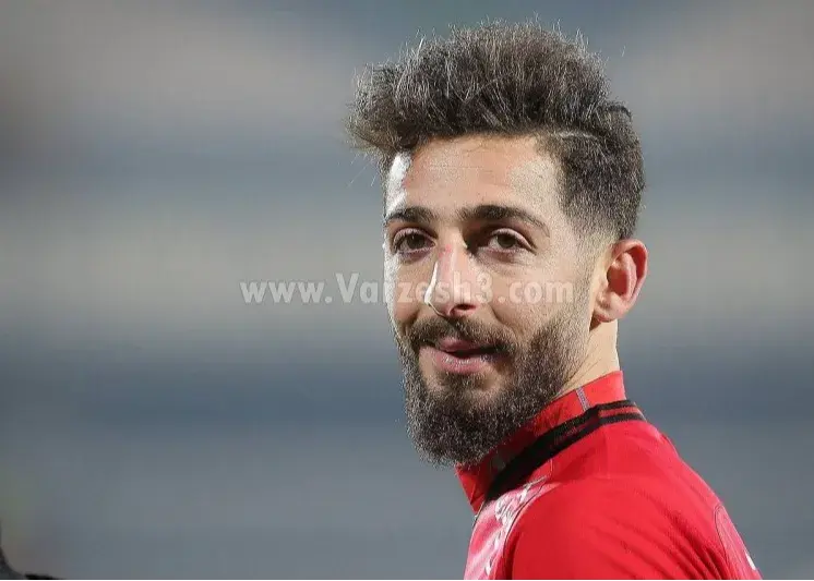عکس بامزه از گلزن پرسپولیس در فینال آسیا