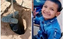 سقوط کودک الجزایری در چاه