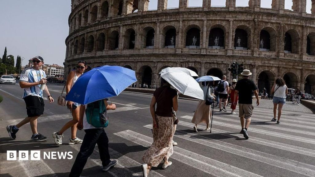 August was joint hottest month on record, says European climate agency