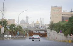 وزش باد و گردوخاک در قم؛ احتمال بارش پراکنده در پایان هفته