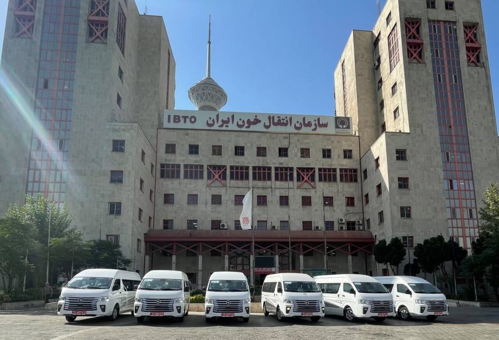 ۶ ون جدید به ناوگان سیار خونگیری اضافه شد