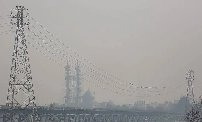 وضعیت قرمز آلودگی هوا در شوش، ۴ شهر دیگر استان خوزستان در وضعیت نارنجی