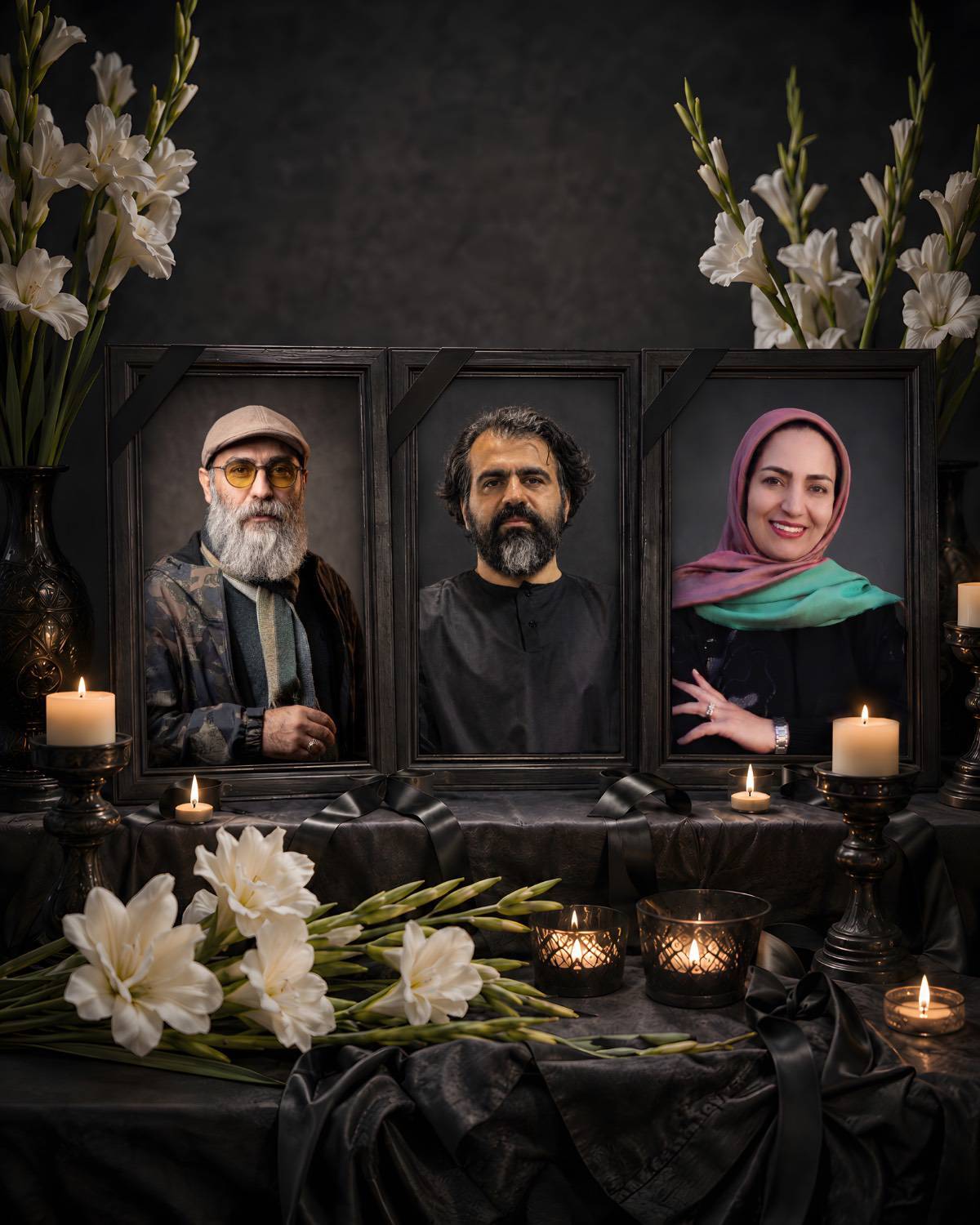پیام تسلیت مسئولان ارشد فرهنگی کشور و سمنان در پی درگذشت سه هنرمند شاهرودی