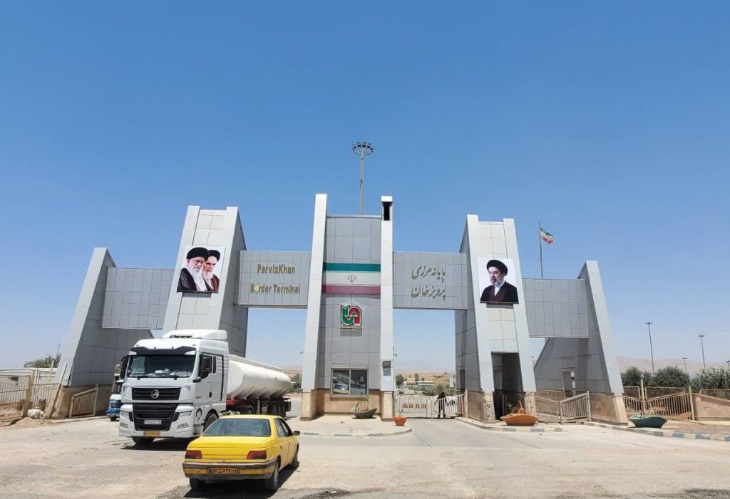 ترانزیت بیش از ۵۹۳ هزار تن کالا از پایانه مرزی پرویزخان طی پنج ماهه سال جاری