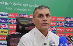 استعفای عبدالله ویسی از سرمربیگری ذوب آهن