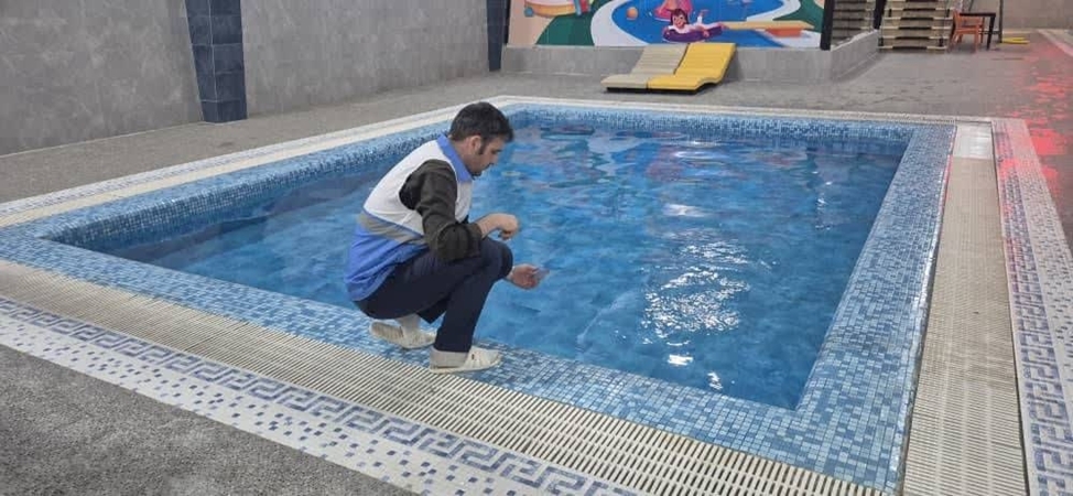 تعطیلی یک استخر شنای متخلف در همدان