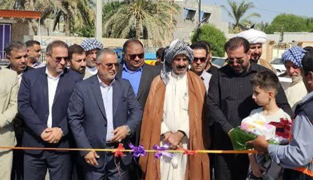 بهره‌برداری از طرح بهسازی و آسفالت محور بیمارستان-بدرانی شادگان