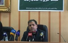 دزفولی‌نژاد: روزهای غیراستاندارد هوای کرمانشاه کاهش چشمگیری یافت