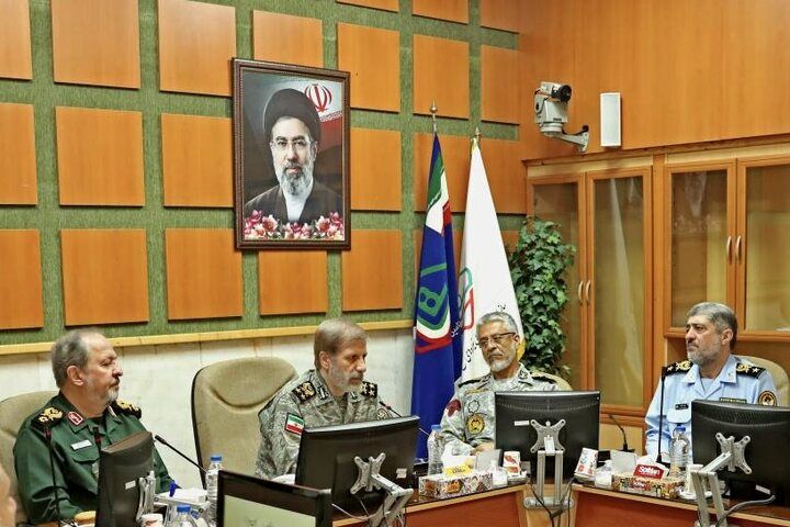 فرماندهان نظامی ایران جلسه برگزار کردند