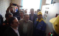 مجتمع آبرسانی قاقازان در بخش کوهین افتتاح شد