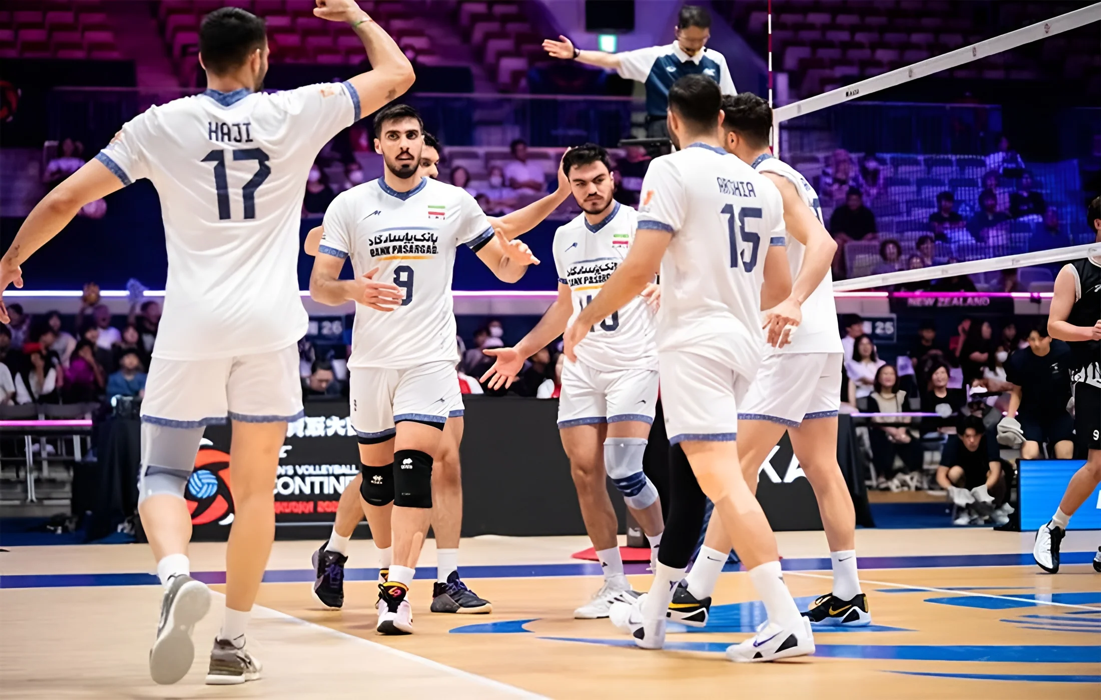 والیبال قهرمانی آسیا 2026 | ایران 3-0 نیوزیلند؛ سریع و خشن