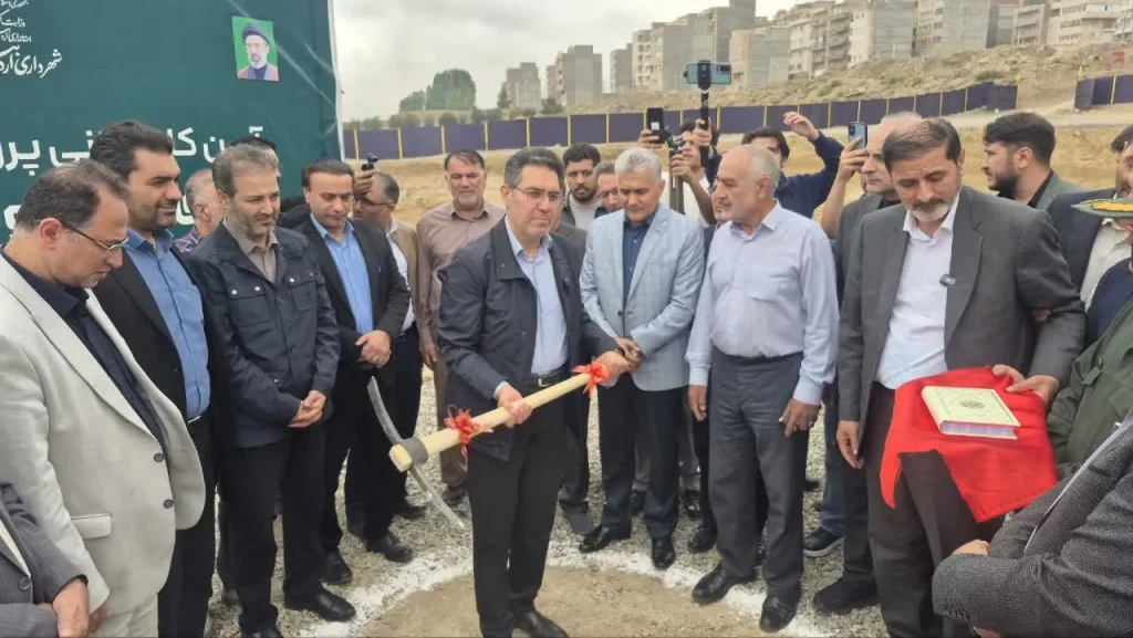 کلنگ‌زنی پروژه بزرگ تجاری-مسکونی هرمس در اردبیل با سرمایه‌گذاری ۲ هزار میلیارد تومان