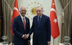 دیدار اردوغان و فرستاده ویژه آمریکا در آنکارا